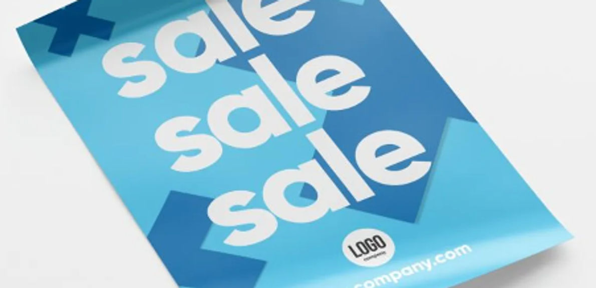 Reclamematerialen en signing